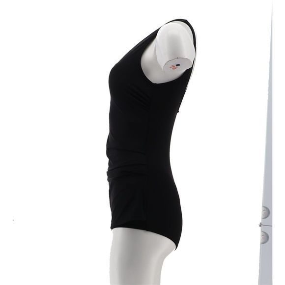 Kim Gravel x Swimsuits All Sarong Front 1Pc Suit Onyx A4819062 - Picture 3 of 9